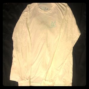 Mahi Gold White Longsleeve Tee M